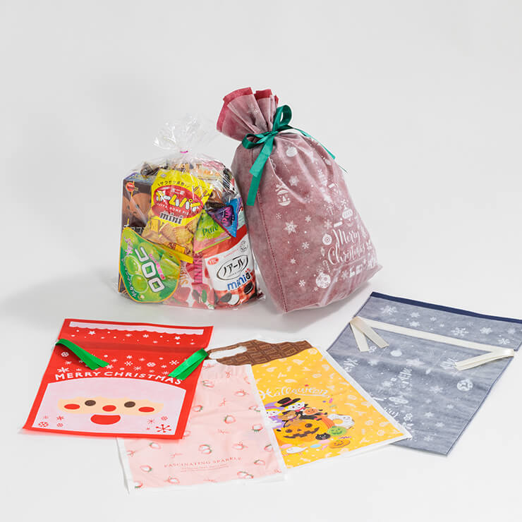 商品のラッピング